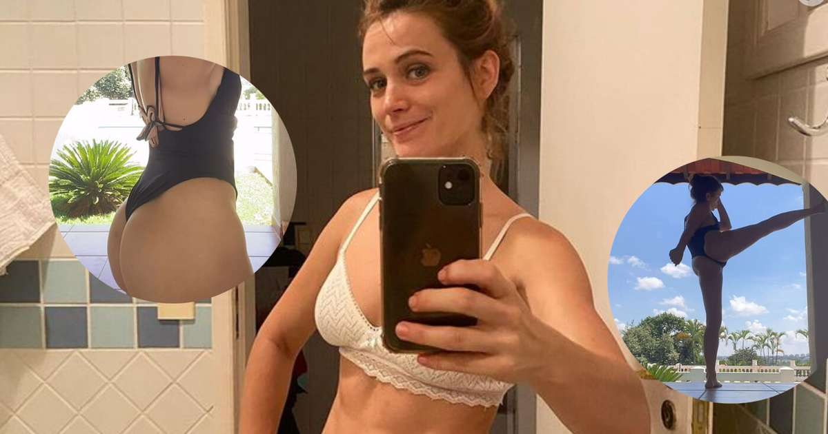 Koka Bianca Bin Exibe Corpo Musculoso Em Treino Na Beira Da Piscina