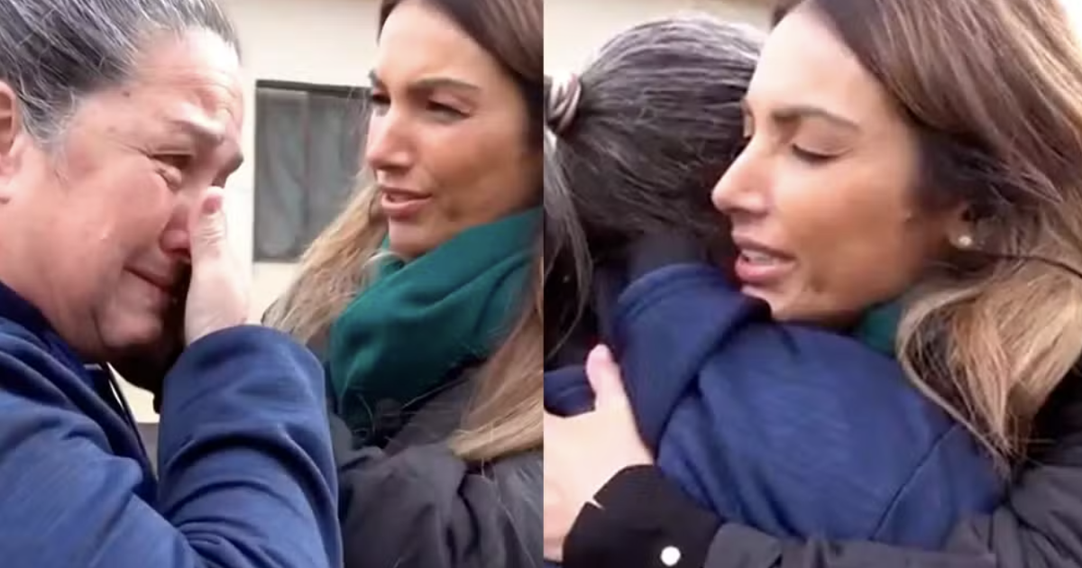 Patrícia Poeta compartilha foto abraçando tio em São Jerônimo