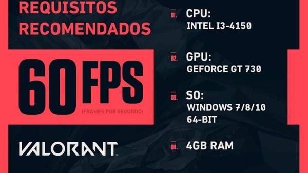 Koka Requisitos M Nimos E Dicas Para Rodar O Valorant Em Pc Fraco