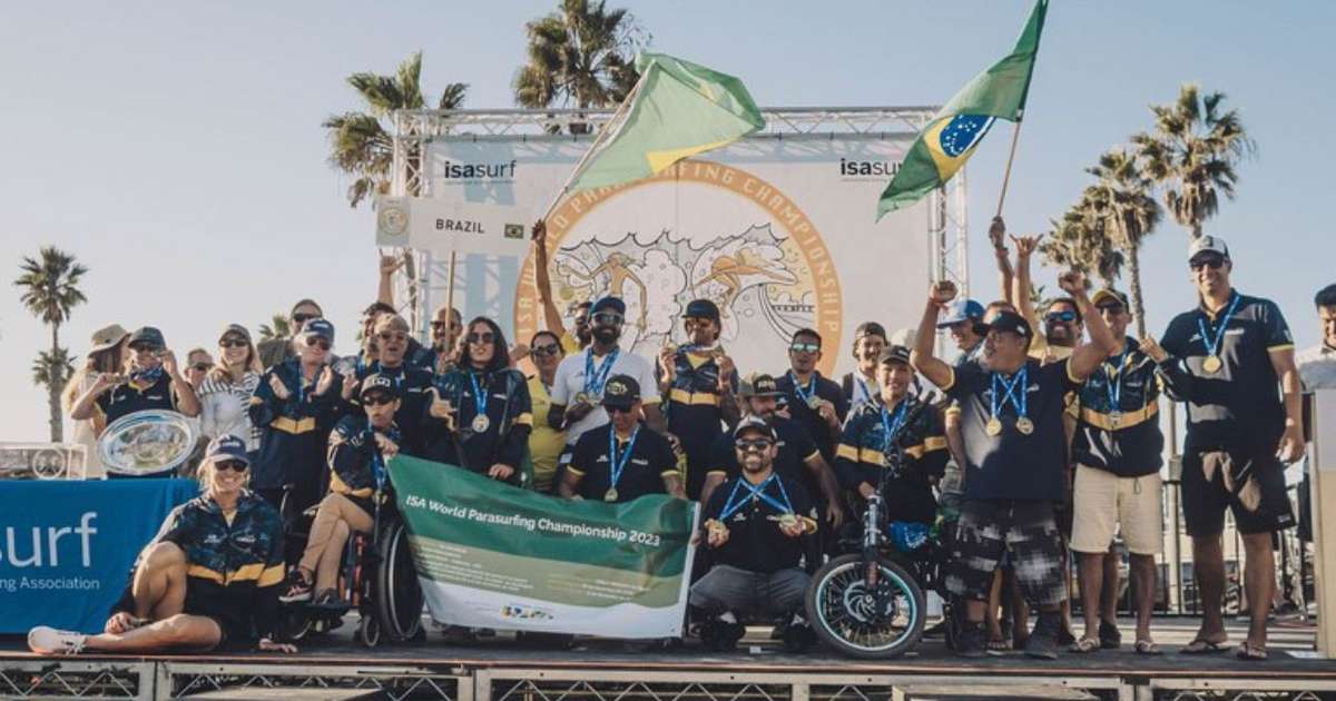 Koka Brasil Se Destaca No Campeonato Mundial De Parasurf Da ISA