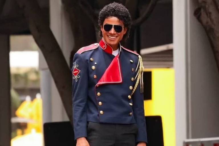 Jaafar Jackson recria looks icônicos de Michael Jackson para cinebiografia