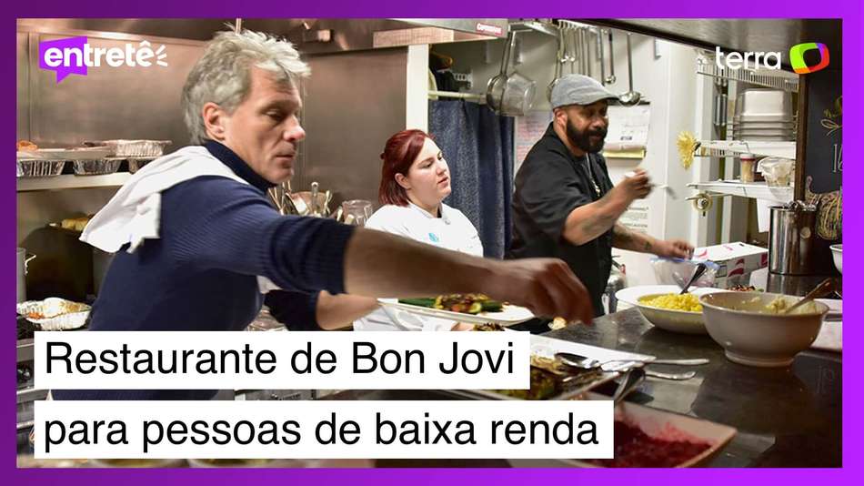 Restaurante Comunitário JBJ Soul Kitchen: Jon Bon Jovi oferece refeições sem preço fixo
