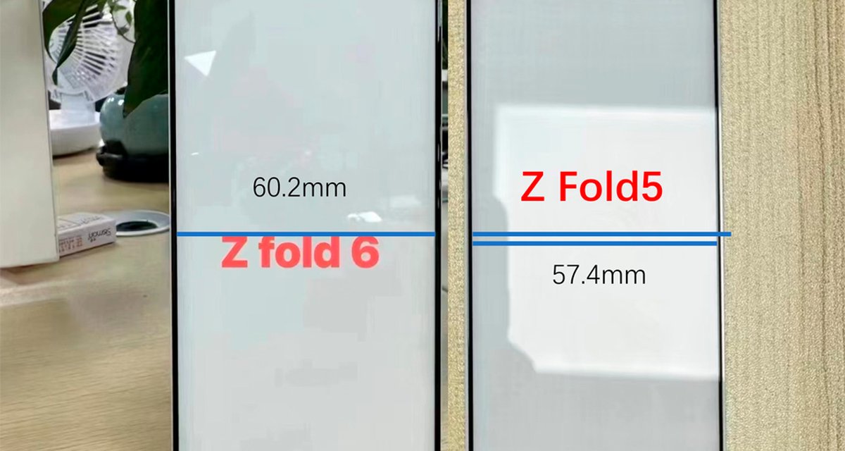 Vazam supostas imagens do Galaxy Z Fold 6