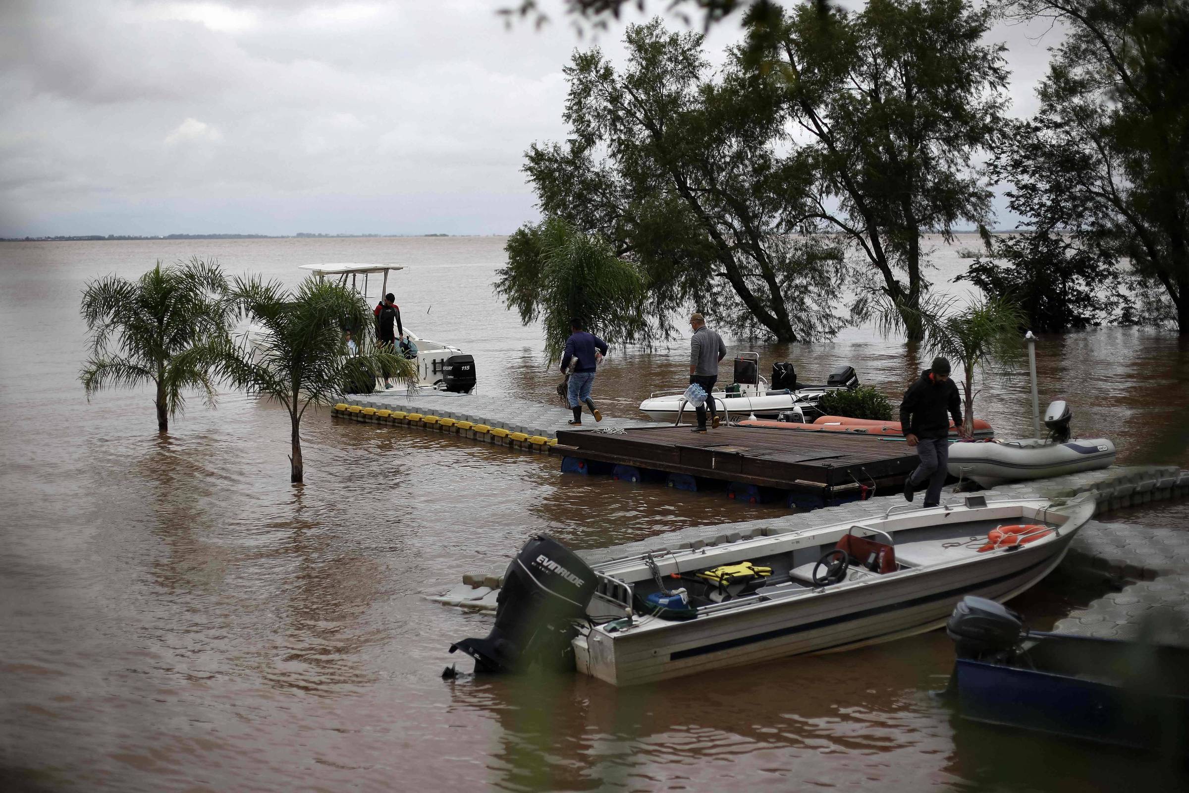 Enchentes causam queda na safra de grãos no Rio Grande do Sul