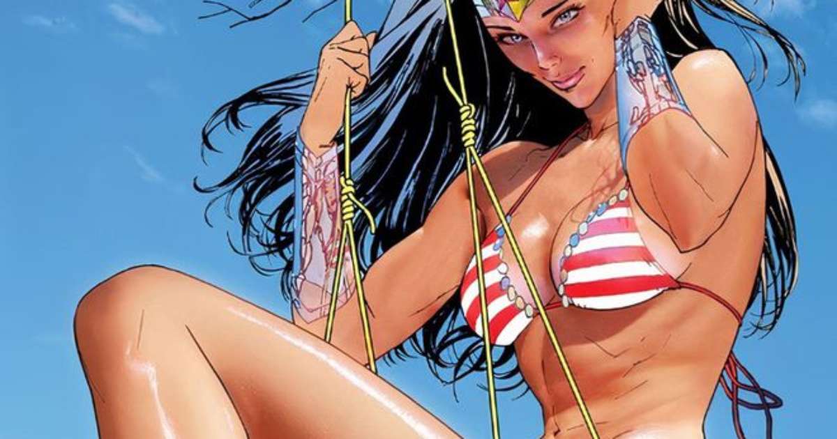 DC Comics lança série especial de capas variantes com heróis em moda praia