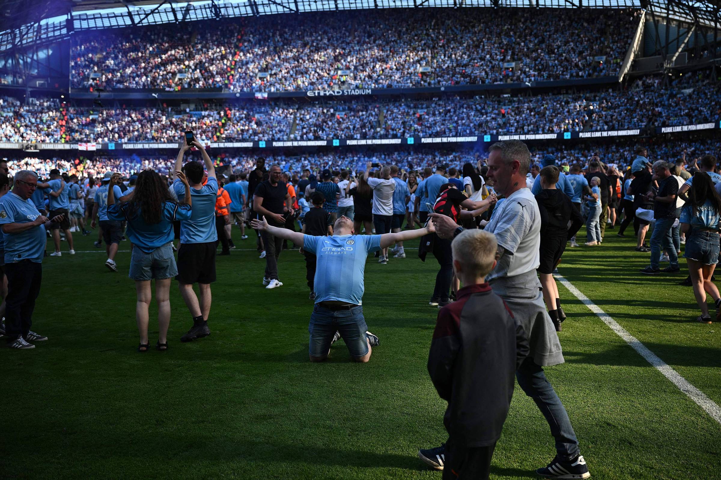 Manchester City conquista o título da Premier League