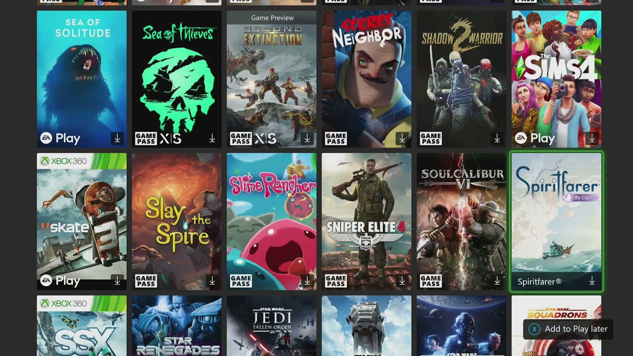 EVERY Game Available On Xbox Game Pass Core 