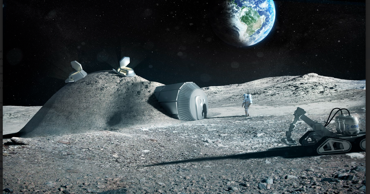 NASA planeja construir casas na lua até 2040