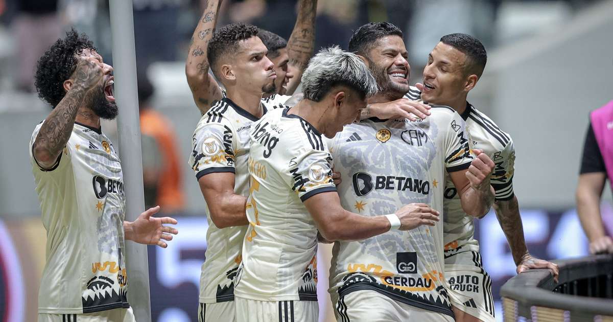 Paulinho marca e define empate entre Atlético-MG e América-MG