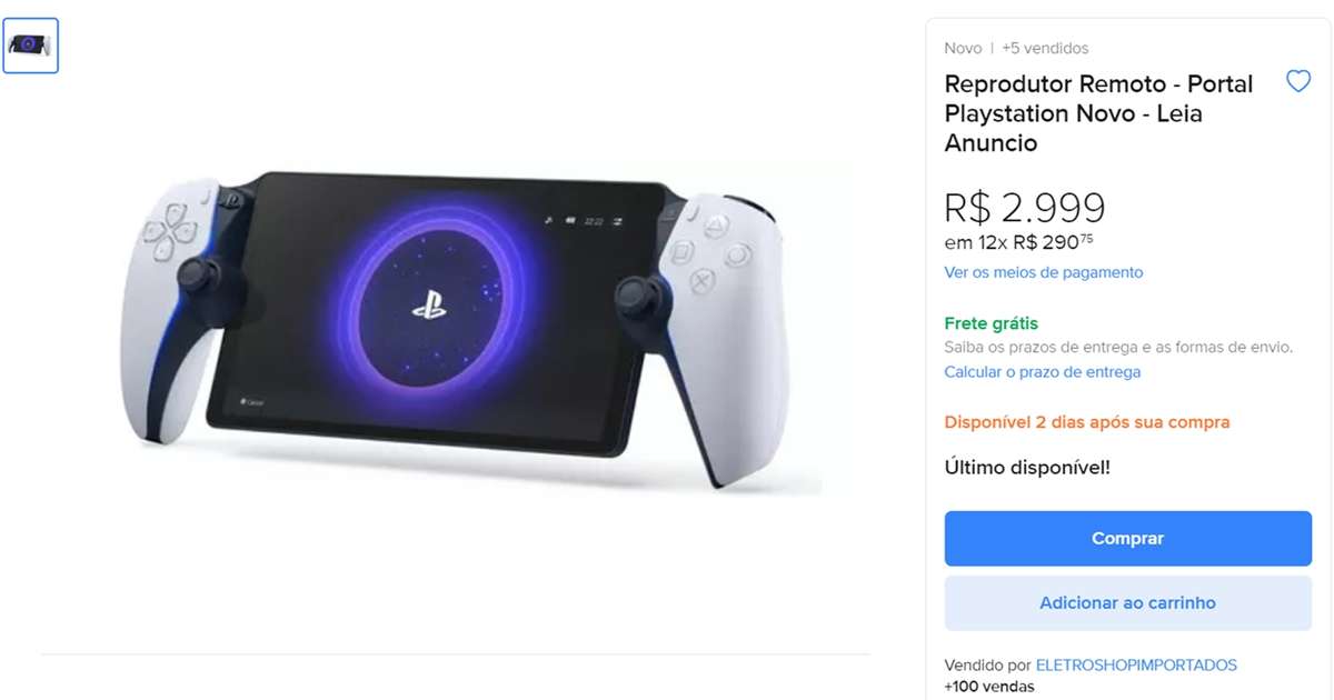 PlayStation 5 tem data e preço de lançamento no Brasil