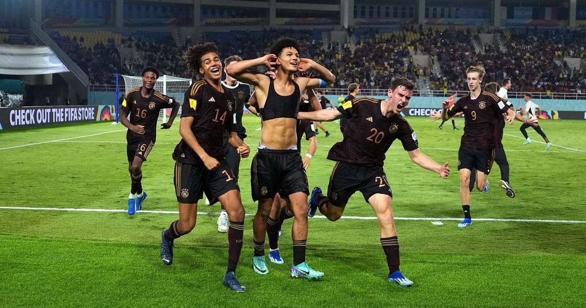 Alemanha vence a França nos pênaltis e conquista o Mundial sub-17