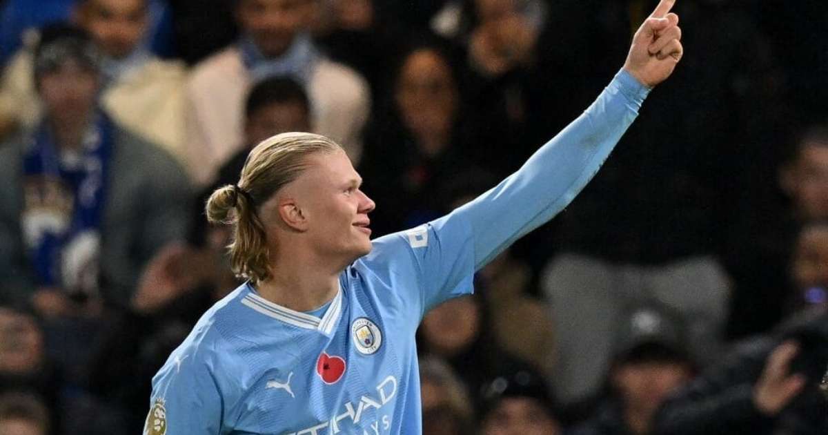 Haaland não é relacionado para jogo do Manchester City e é dúvida para o  Mundial