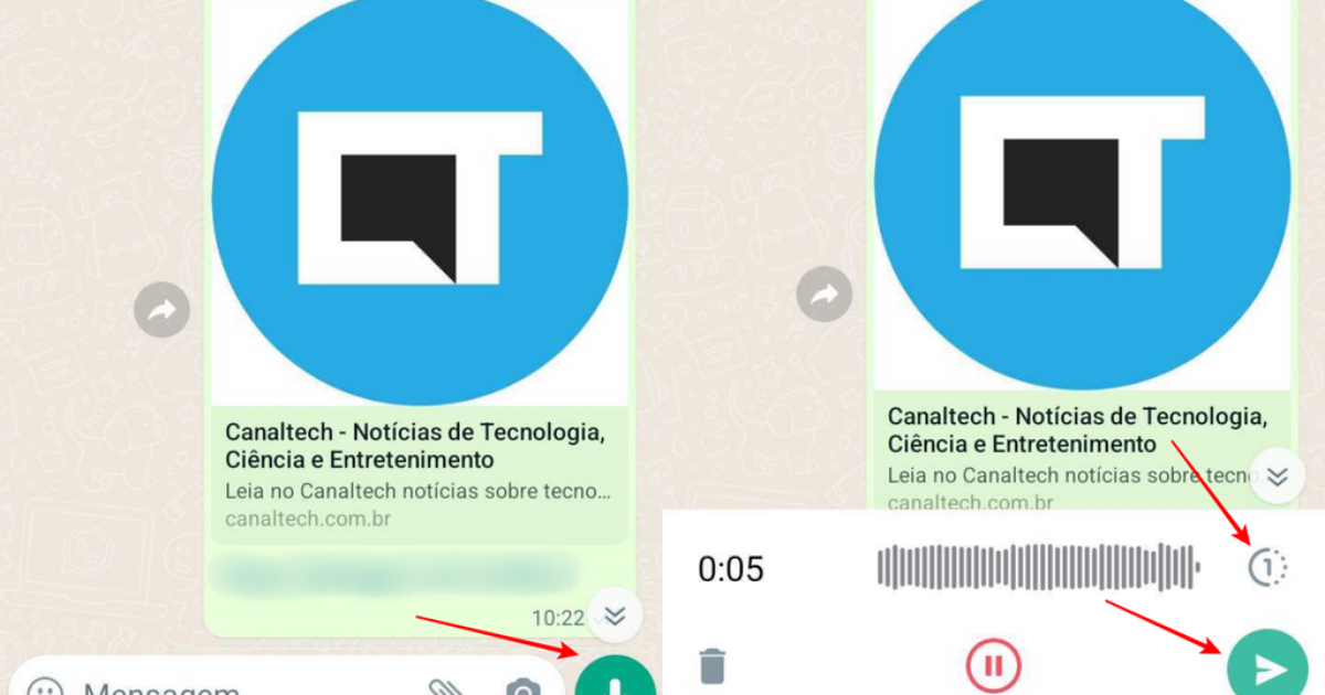 WhatsApp agora permite enviar mensagem de voz de reprodução única; veja  como fazer, Tecnologia