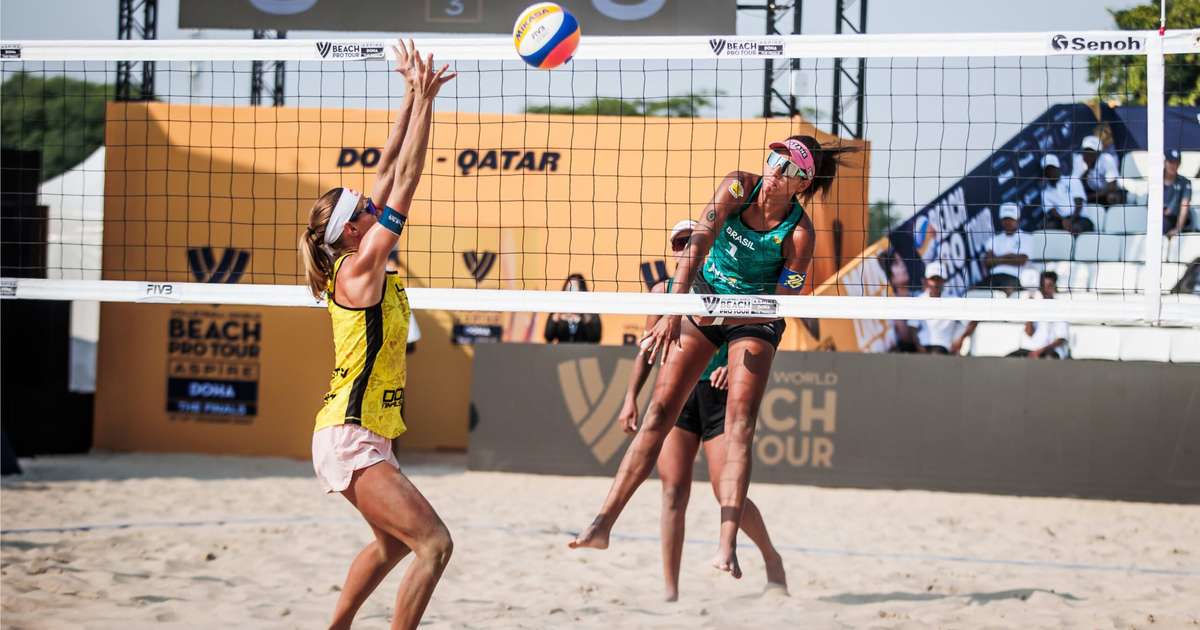 Brasil é campeão mundial de vôlei de praia com Duda e Ana Patrícia